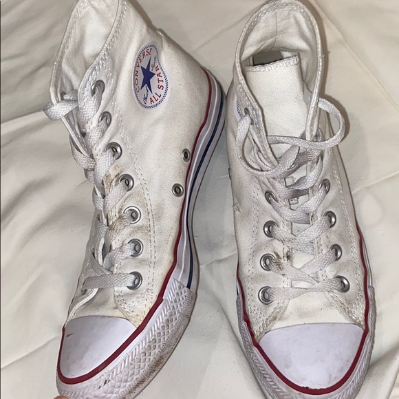 white high top converse womens 7